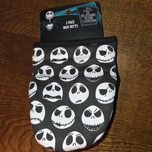Bundle- Nightmare Before Christmas Mini Oven Mitts and Dish Mat